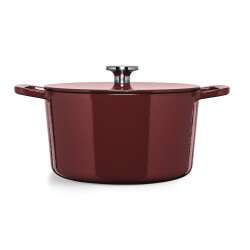 Fissler Moments Collection Cast Demir Döküm Tencere Bordo 24 cm - 2