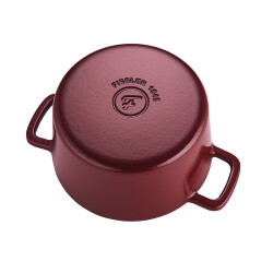 Fissler Moments Collection Cast Demir Döküm Tencere Bordo 24 cm - 5