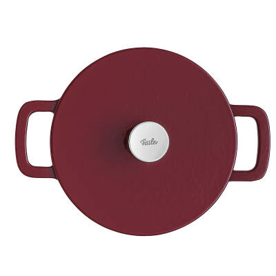 Fissler Moments Collection Cast Demir Döküm Tencere Bordo 24 cm - 6