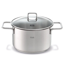 Fissler Lubeck Cam Kapak Derin Tencere 24 cm - FISSLER