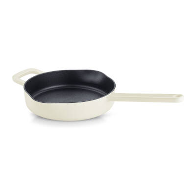 Fissler Moments Collection Cast Demir Döküm Tava Beyaz 24 cm - 1