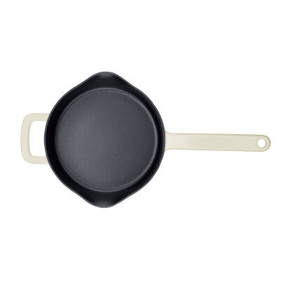 Fissler Moments Collection Cast Demir Döküm Tava Beyaz 24 cm - 2