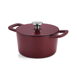 Fissler Moments Collection Cast Demir Döküm Tava Bordo 20 cm - 1