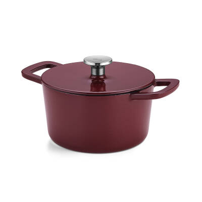 Fissler Moments Collection Cast Demir Döküm Tava Bordo 20 cm - 1