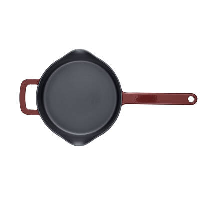 Fissler Moments Collection Cast Demir Döküm Tava Bordo 24 cm - 2