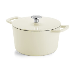 Fissler Moments Collection Cast Demir Döküm Tencere Beyaz 24 cm - 1