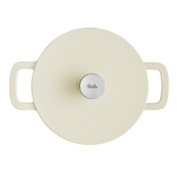 Fissler Moments Collection Cast Demir Döküm Tencere Beyaz 24 cm - 3