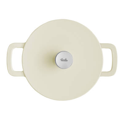 Fissler Moments Collection Cast Demir Döküm Tencere Beyaz 24 cm - 3
