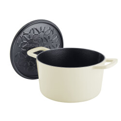Fissler Moments Collection Cast Demir Döküm Tencere Beyaz 24 cm - 5