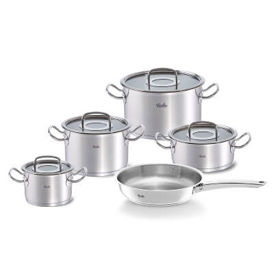 Fissler Original Profi Collection Cam Kapak 9 Parça Tencere Seti - 1