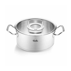 Fissler Original Profi Collection Cam Kapak Kısa Tencere 24 cm - FISSLER