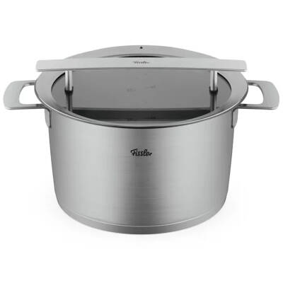 Fissler Phi Collection Cam Kapak Derin Tencere 24 cm - 1