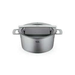 Fissler Phi Collection Cam Kapak Kısa Tencere 24 cm - 1