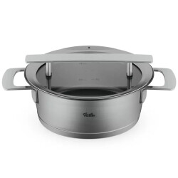 Fissler Phi Collection Cam Kapak Sığ Tencere 20 cm - 1
