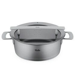 Fissler Phi Collection Cam Kapak Sığ Tencere 24 cm - FISSLER