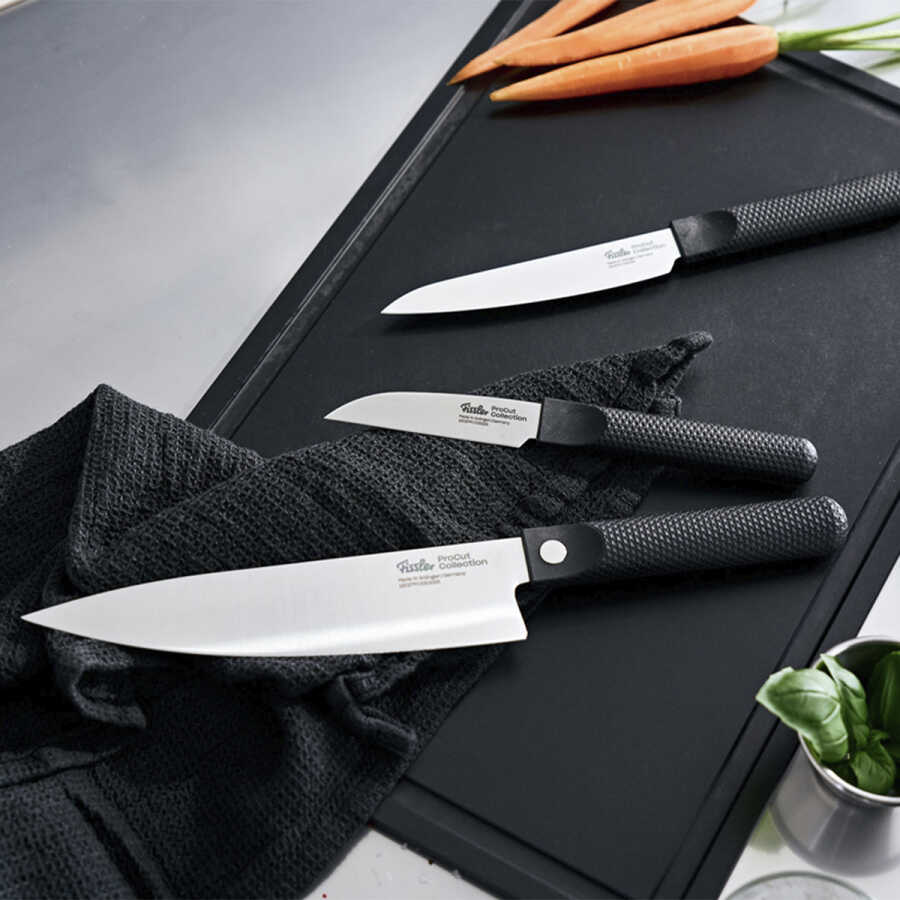 Fissler ProCut Collection 3 Parça Bıçak Seti (Şef, Soyma ve Çok Amaçlı)