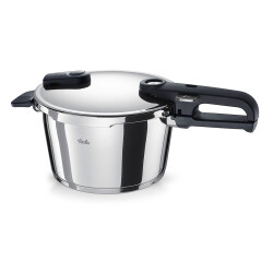 Fissler Vitaquick Edition 4,5 Litre Düdüklü Tencere + Kırmızı Cenit Tava Set - 3