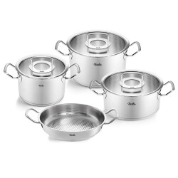 Fissler Vitaquick Edition 6 Litre Düdüklü Tencere + Original Profi Collection Tencere ve Tava Seti - 5