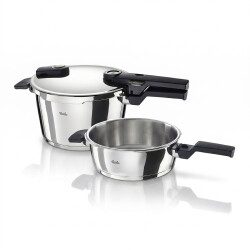 Fissler Vitaquick Elemental Düdüklü Tencere 4,5+2,5 Litre - 3