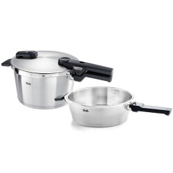 Fissler Vitaquick Premium 4,5+2,5 Litre Düdüklü Tencere - FISSLER
