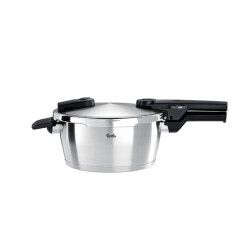 Fissler Vitaquick Premium 6+3,5 Litre Düdüklü Tencere + Buharda Pişirme Aparatı - 3